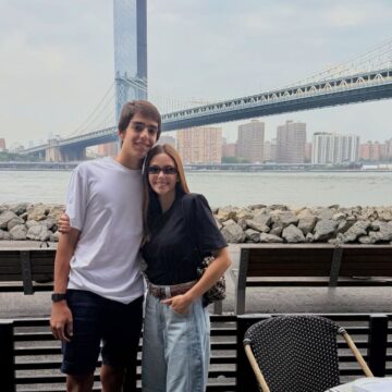 Carol Celico abre álbum de viagem com filho de Kaká em Nova York: ‘Meu amor’; veja fotos