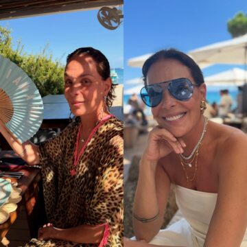 Carolina Ferraz abre álbum de fotos após férias no verão europeu: “Muito sol, mar e comida mediterrânea”