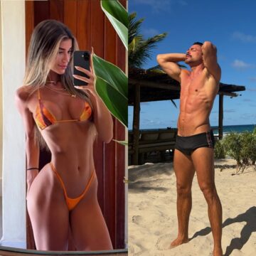 Cauã Reymond curte dia de praia com novo affair no sul da Bahia; veja fotos