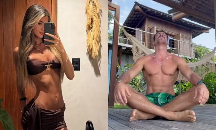 Cauã Reymond viaja com Pietra Cupello para hotel de luxo em praia na Bahia