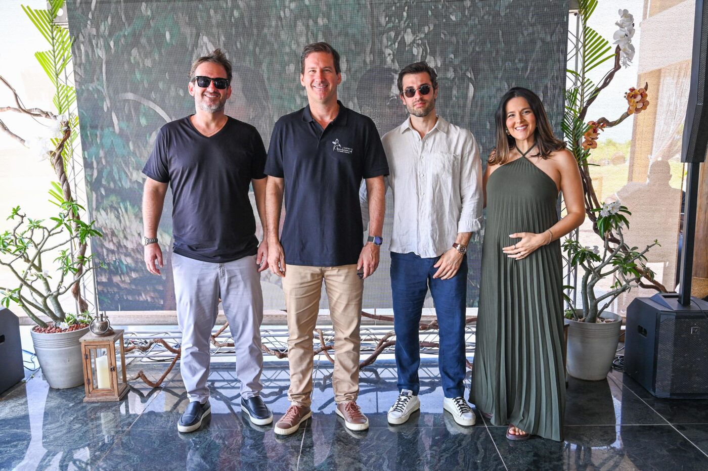 João, Thomaz Góes, Danilo Magnavita e Andréia Rêgo