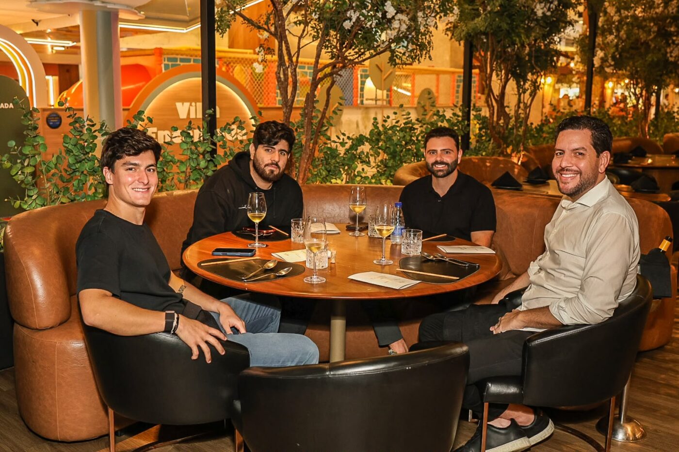 João Gordilho, Marcelo Freire, Eduardo Punzi e Marcelo Galvão