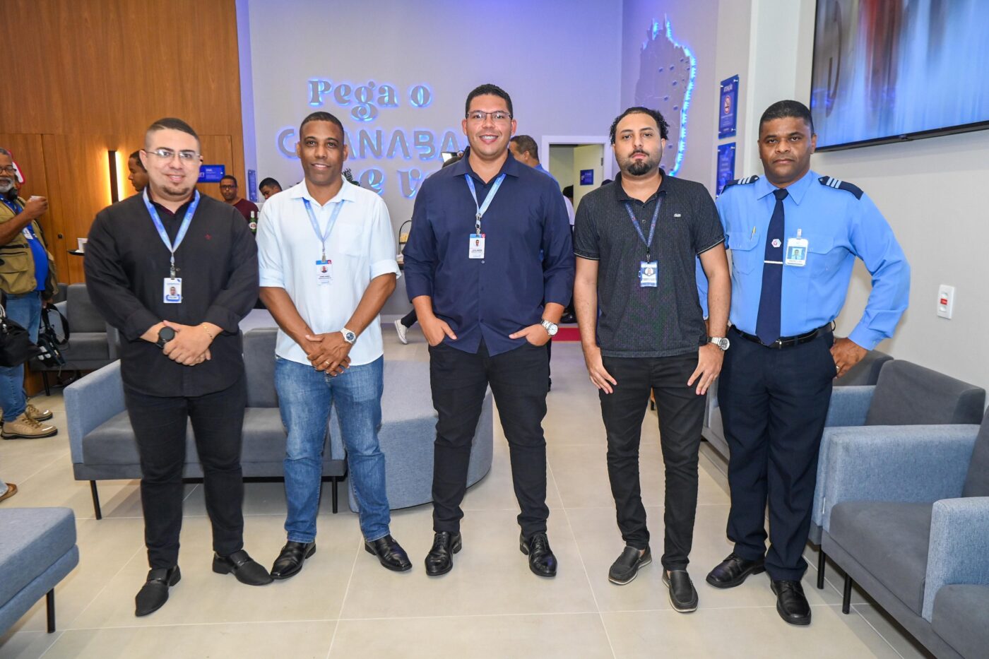 Bruno Felipe, Daniel Ramos, Lucas Amorim, Jeanderson Alcântara e André Luís