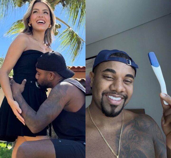 Em lua de mel, Davi Brito e esposa suspeitam de gravidez: ‘Papai calabreso’