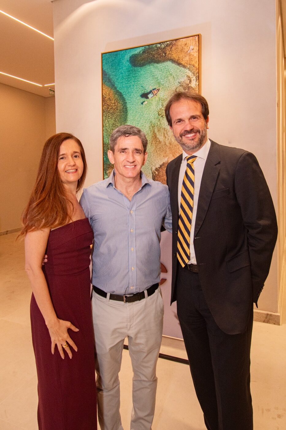 Valéria Gradin, Lucas Gradin e Renato  Barros