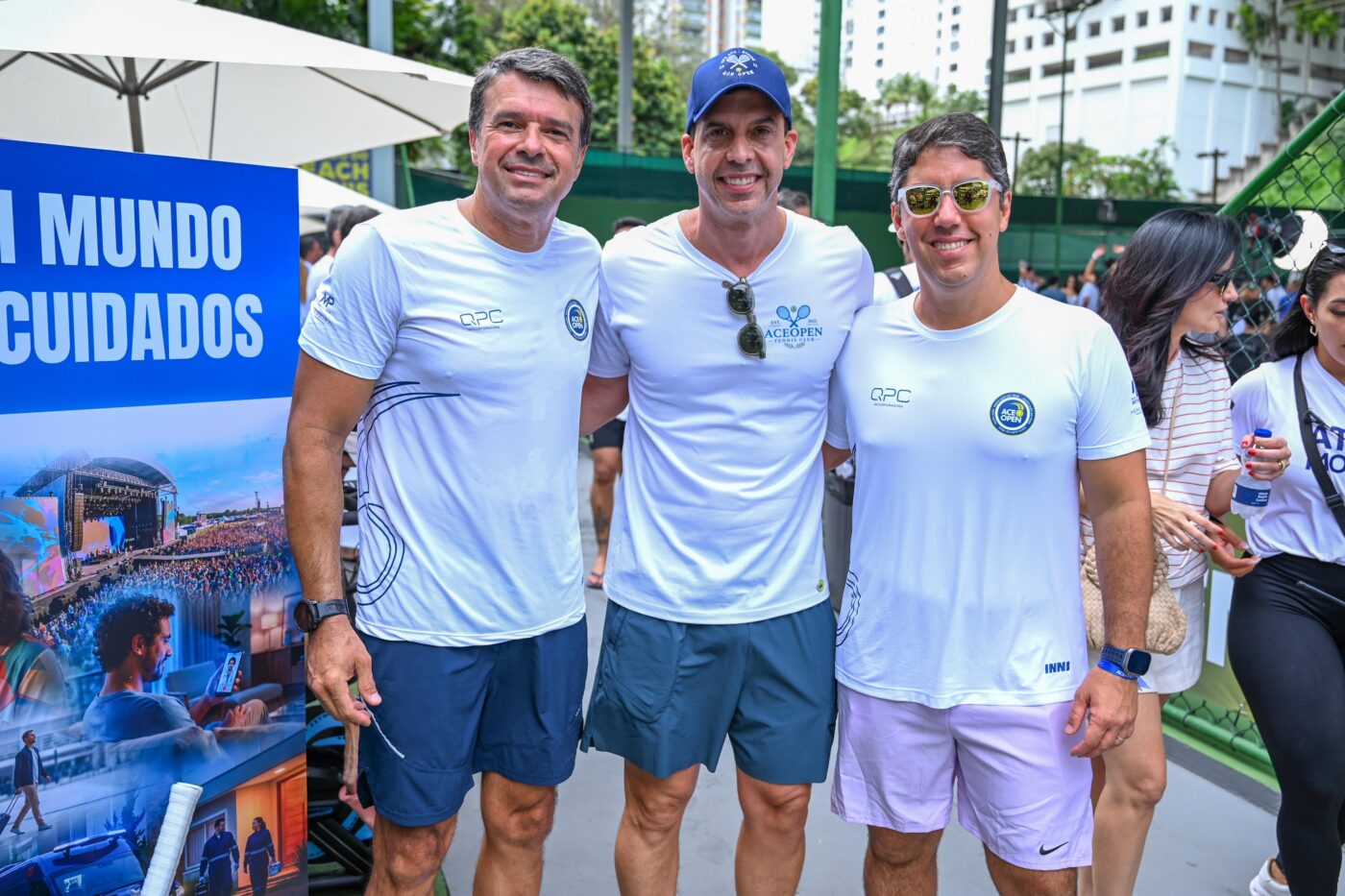 Adilson Galvão, Guto Baiardi e Odilon Franco