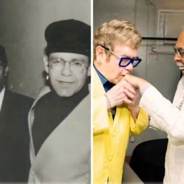 Gilberto Gil e Elton John se reencontram no Rock in Rio 35 anos após primeiro encontro
