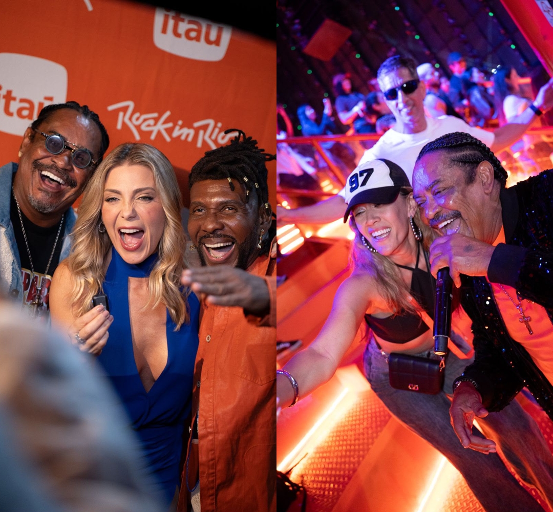 É o Tchan estreia no Rock in Rio e faz público dançar ao som do pagode baiano