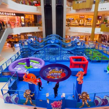 Shopping em Salvador recebe parque infantil inspirado no fundo do mar; veja fotos