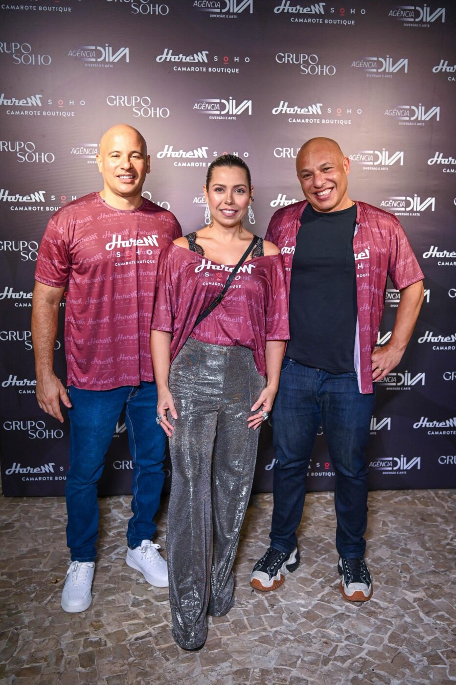 Leandro Vieira, Luciana Gomes e Fernando Porto