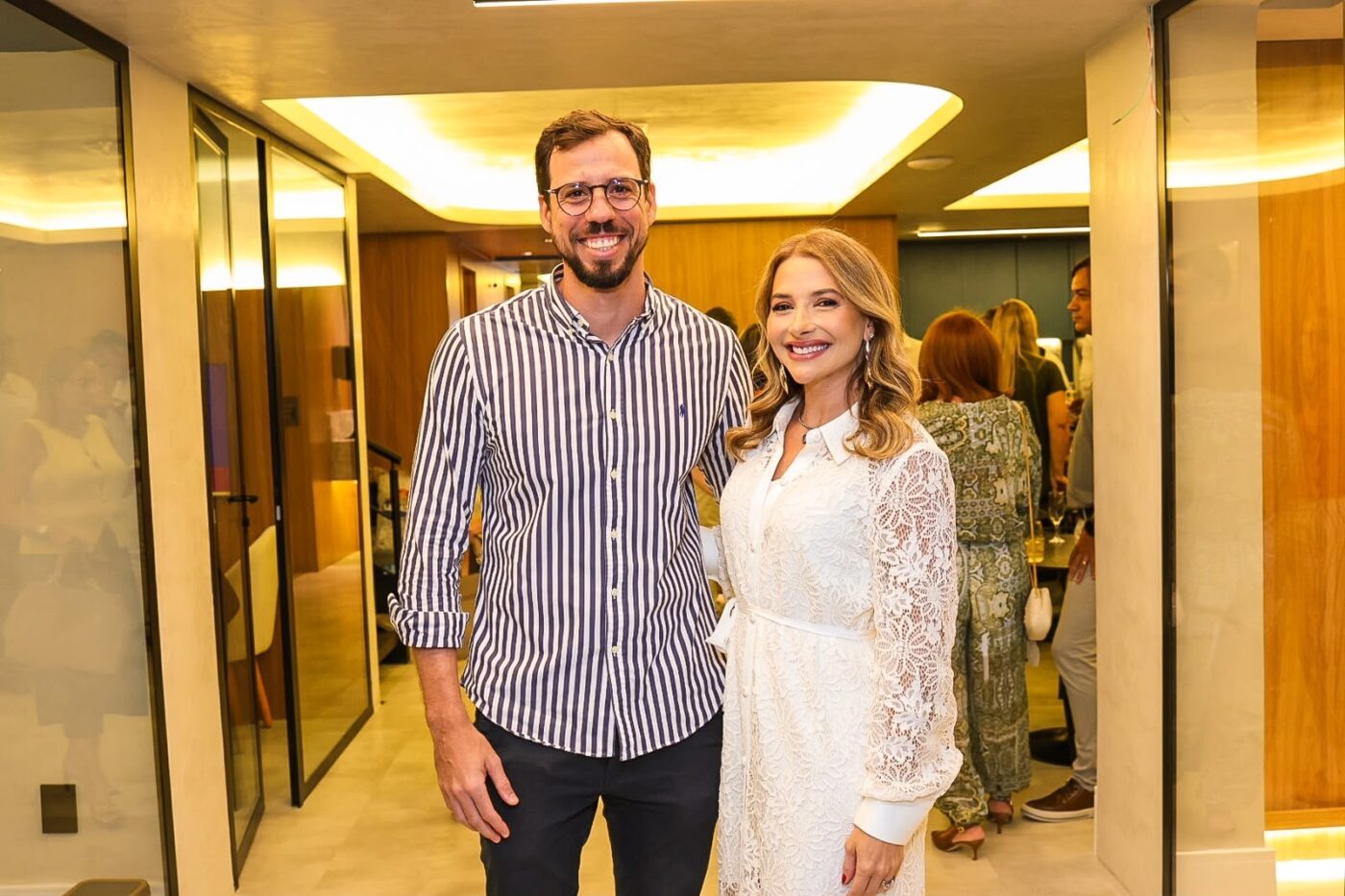 Ricardo Peleteiro e Thais Marcolini