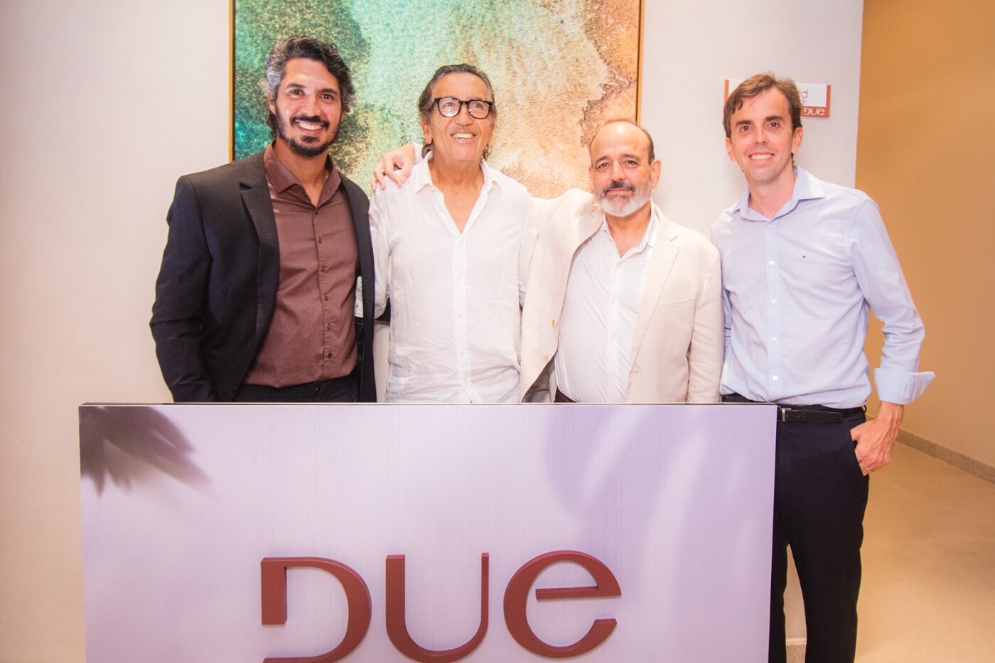 Dalton Veloso, Claudionor Pinho, David Gradin e Luiz Vianna Frugoni
