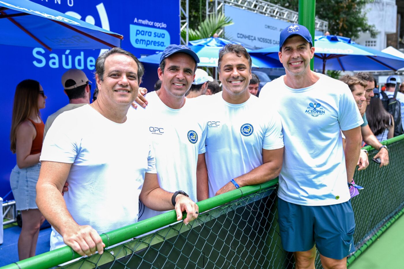 Ivan Duarte, Fábio Vicente, Marcelo Rangel e Gustavo Baiardi