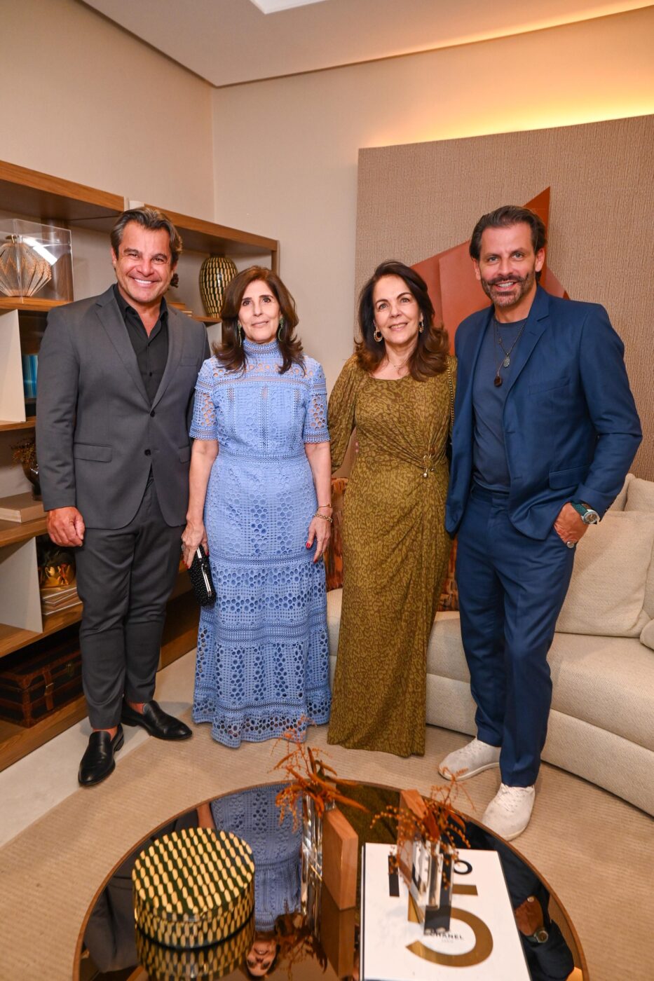 Paulo Bacchi, Karina Pedreira, Ada Gatto e Henri Castelli