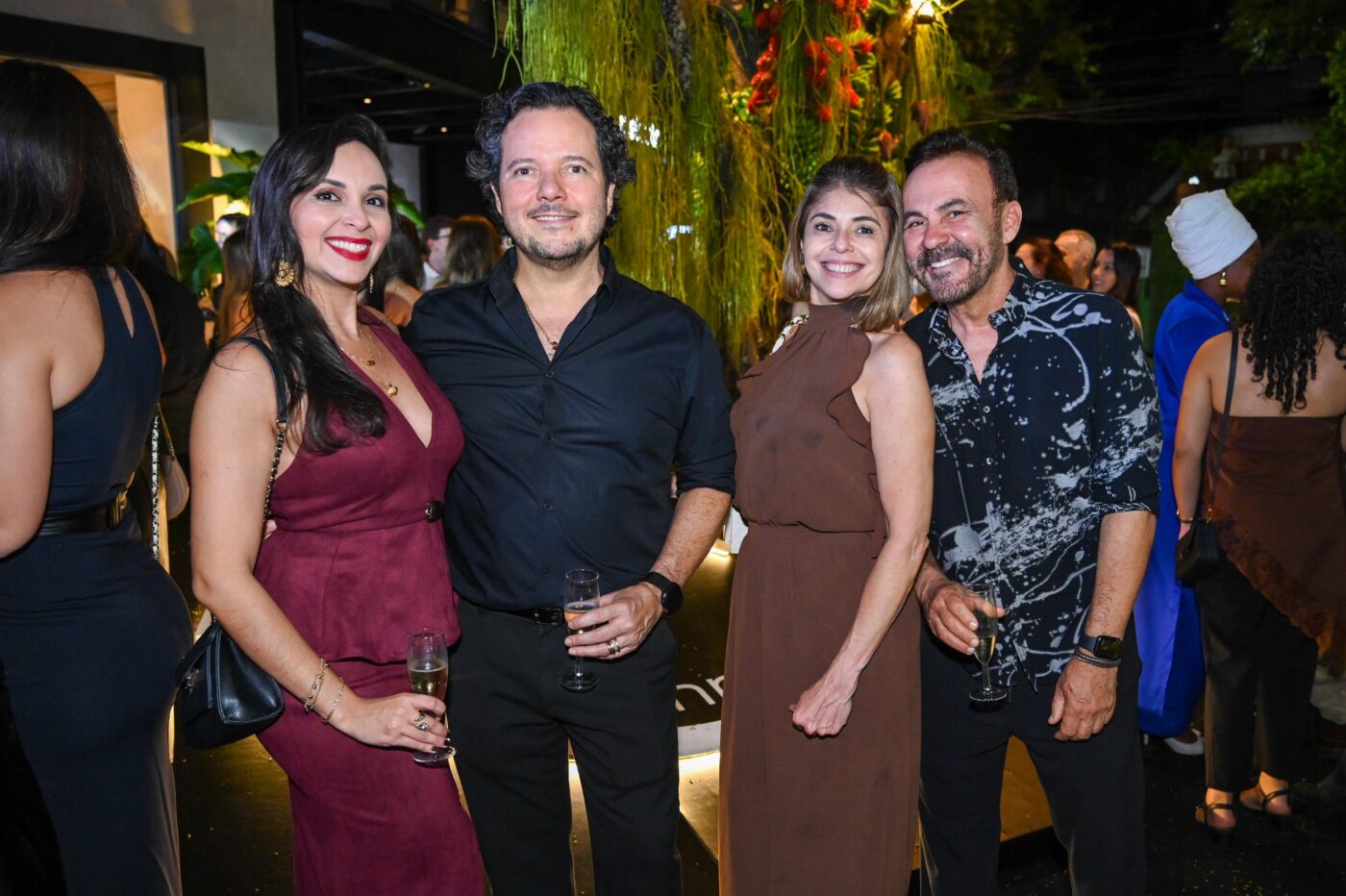 Silvia Coelho, Márcio Simões, Sil Souza e José Ofélio