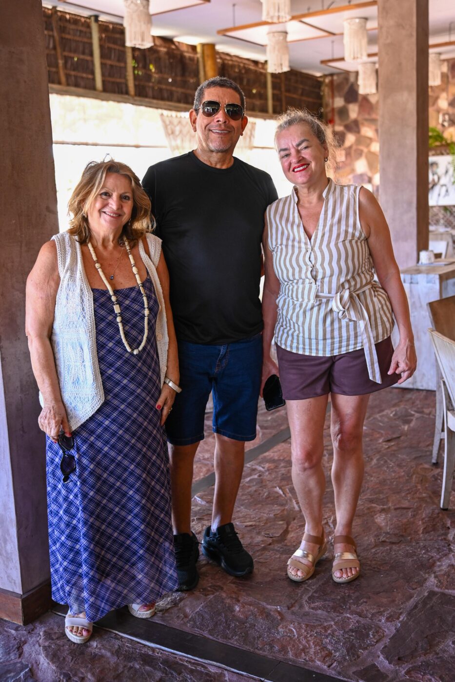 Elides Amadio, Carlos Assis e Simone Brito
