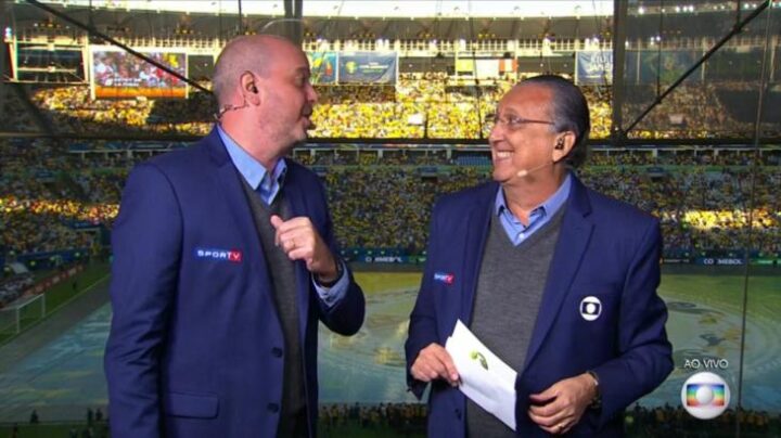 Aos 51 anos, jornalista teve ajuda de Galvão Bueno para sair da periferia e ganhar aumento na Globo