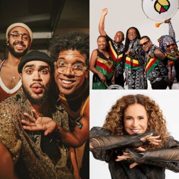 Os Gilsons levam a Bahia ao Rock in Rio neste sábado (12) com Olodum e Daniela Mercury