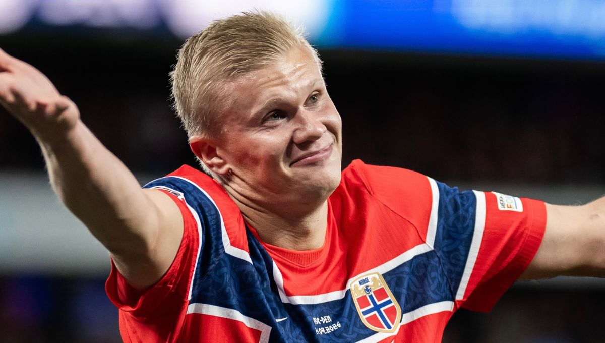 Haaland marca duas vezes e Noruega vence a Dinamarca na estreia da Liga das Nações