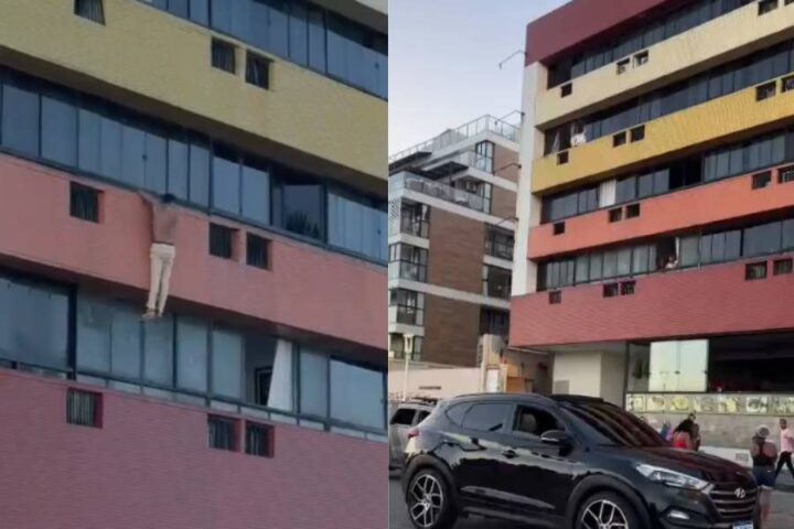 Homem cai da janela de flat na Barra, em Salvador, fica em estado grave e deve passar por cirurgia
