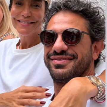 Ivete Sangalo celebra aniversário do namorado após show em Portugal