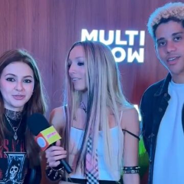 Klara Castanho e Cauê Campos confirmam namoro no Rock in Rio: ‘Somos um casal’