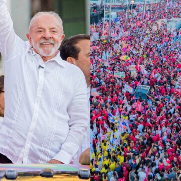 Lula desembarca em Salvador e participa de ato de campanha entre Ondina e Barra