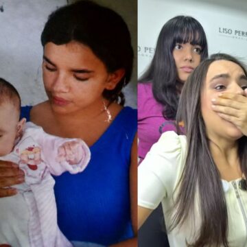 Mãe reencontra filha retirada dela há 19 anos após surpresa em salão de beleza; vídeo