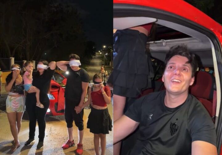Motoboy que salvou menina do ataque de abelhas ganha carro novo e moto após doações