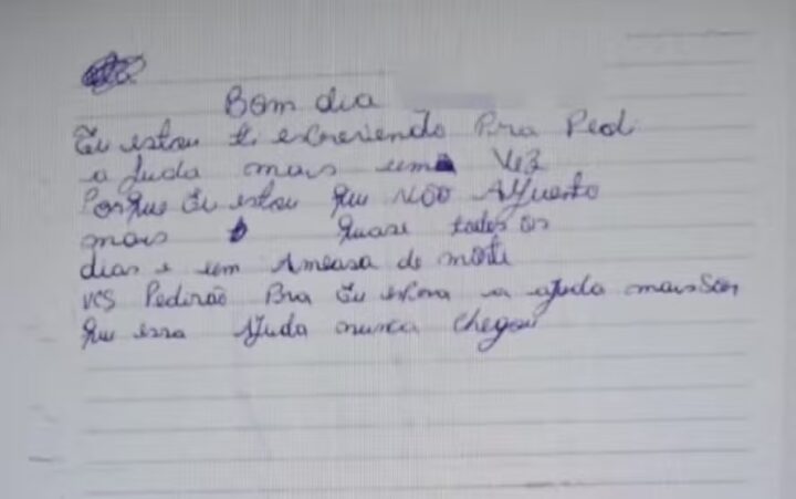 Mulher mantida em cárcere privado é resgatada após enviar bilhete à professora do filho na Bahia