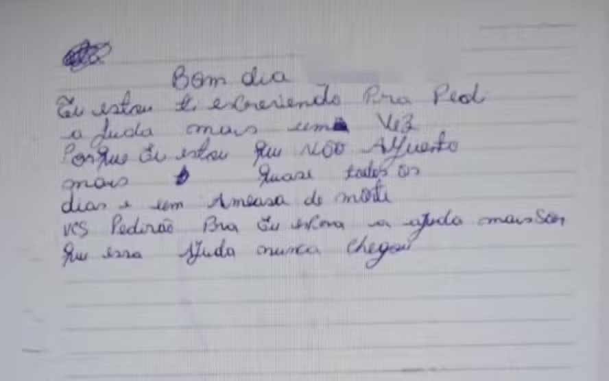 Mulher mantida em cárcere privado é resgatada após enviar bilhete à professora do filho na Bahia