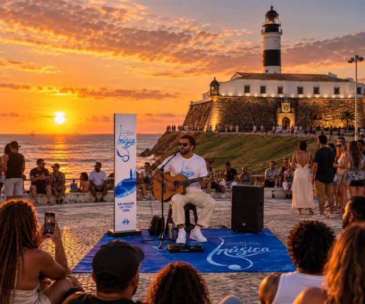 Dia Internacional da Música transforma Salvador em palco a céu aberto com shows em vários bairros