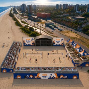 Orla de Salvador ganhará arena esportiva montada por 28 dias no verão