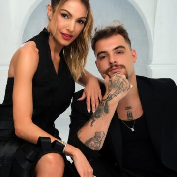 Patrícia Poeta estreia como modelo em Nova York com trilha sonora assinada pelo filho