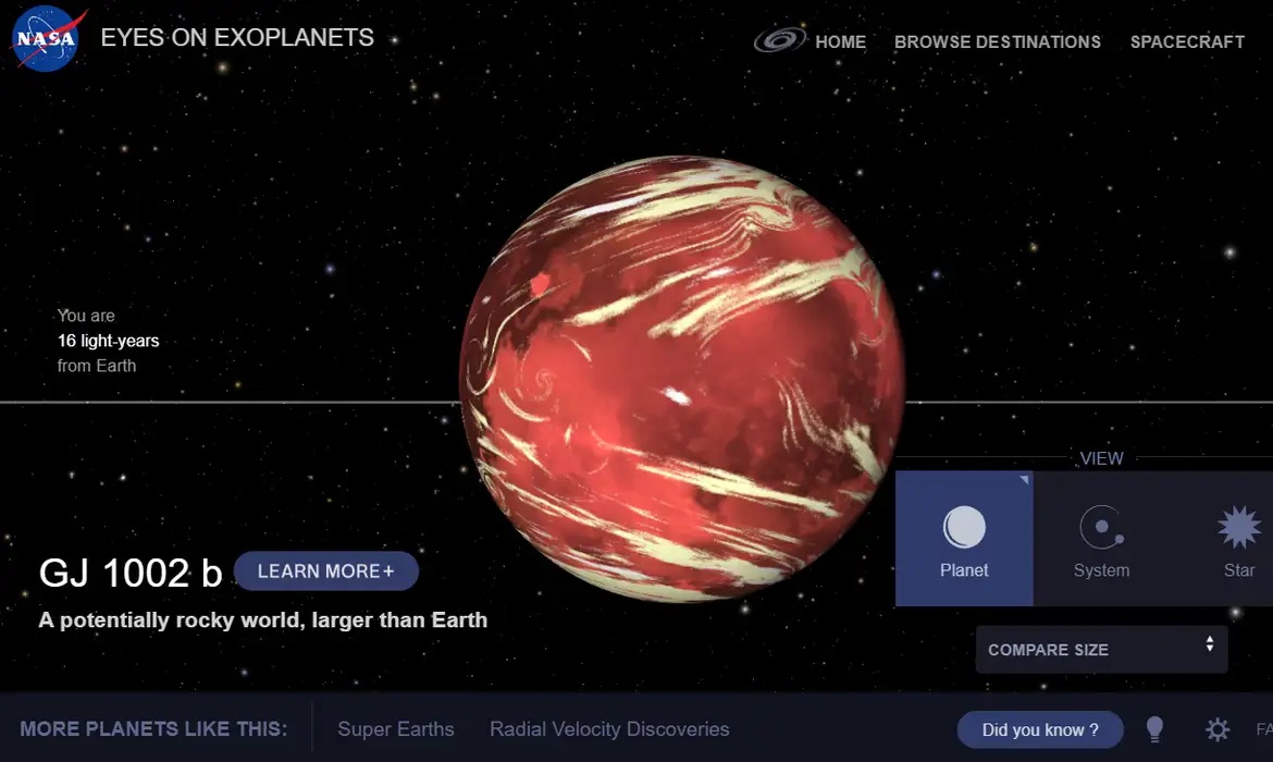 Pesquisa identifica oito planetas que podem ter vida extraterrestre