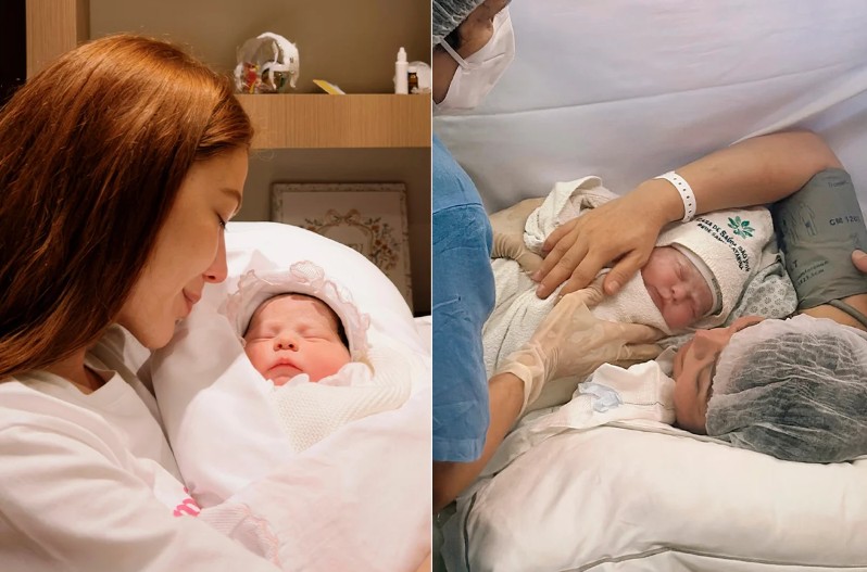 Aos 50 anos, influenciadora Simone Poncio dá a luz à sua terceira filha com Márcio Poncio: ‘Vivendo um milagre’