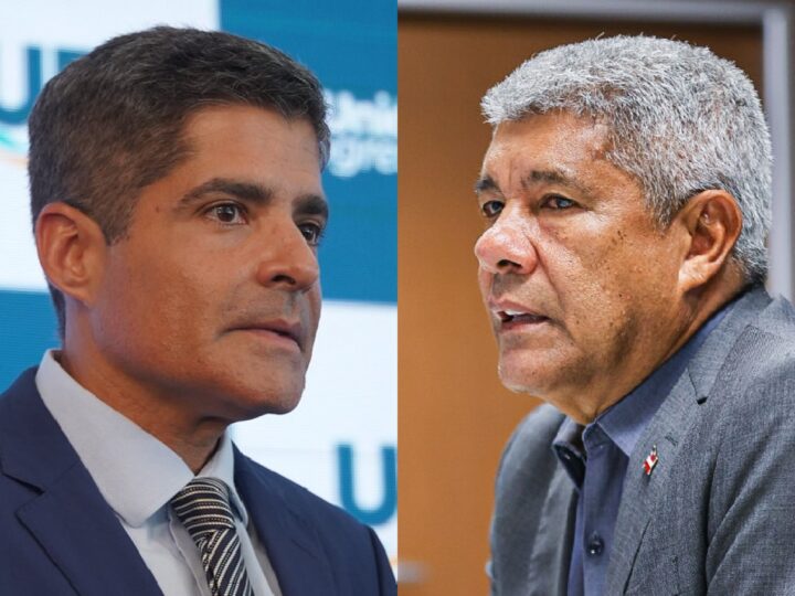 Quaest na Bahia: ACM Neto tem 42% e Jerônimo Rodrigues, 40%
