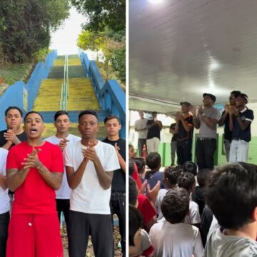 Coral de MCs viraliza com canções educativas para crianças: ‘Restaurou minha fé na humanidade’