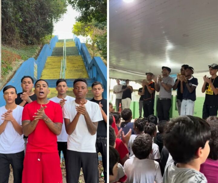 Coral de MCs viraliza com canções educativas para crianças: ‘Restaurou minha fé na humanidade’