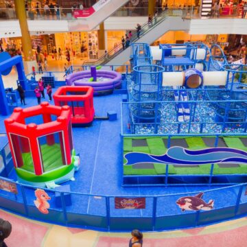 Shopping em Salvador recebe parque infantil inspirado no fundo do mar