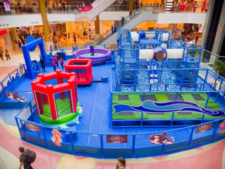 Shopping em Salvador recebe parque infantil inspirado no fundo do mar
