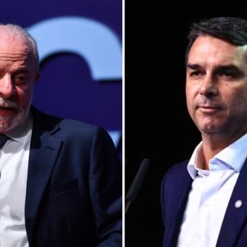Flávio Bolsonaro confirma participação em debate da Globo e desafia Lula