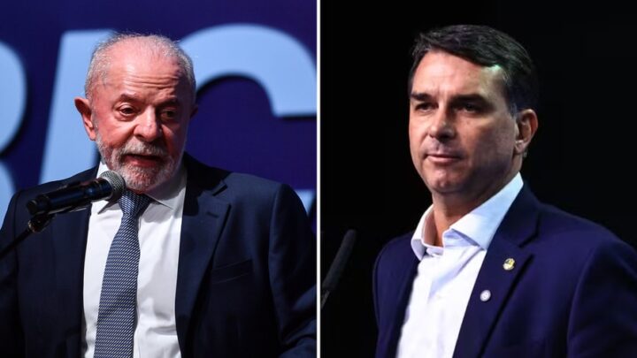 Flávio Bolsonaro confirma participação em debate da Globo e desafia Lula
