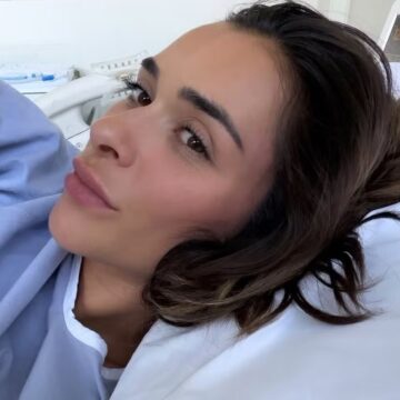 Grávida do terceiro filho, Tainá Militão posa em hospital: ‘Chegou a hora’