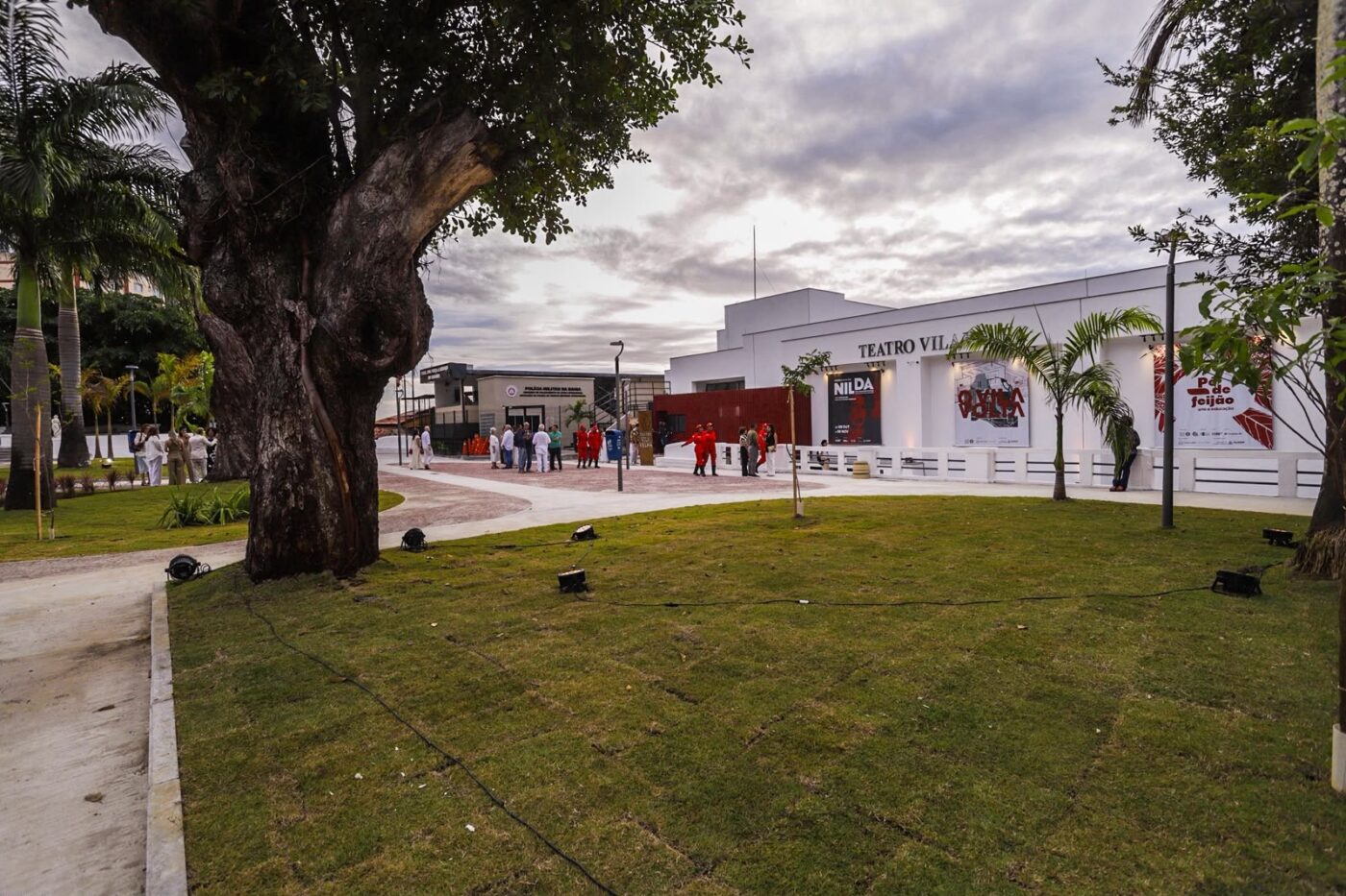 Passeio Público é recuperado e ganha nova conexão com o Teatro Vila Velha