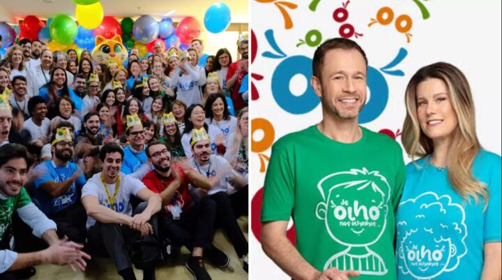 Após câncer da filha, Tiago Leifert e Daiana Garbin lançam nova edição de campanha de combate ao retinoblastoma