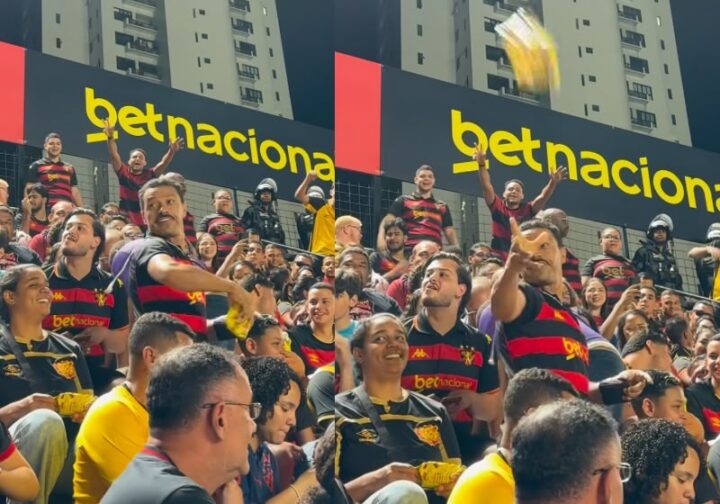 Homem compra todas as pipocas de ambulante em jogo de futebol e distribui entre os torcedores