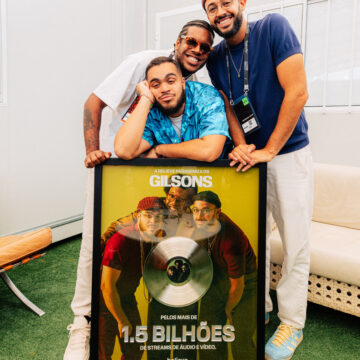 Gilsons fazem história e ultrapassam 1,5 bilhão de streams nas plataformas digitais