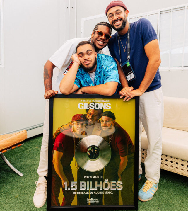 Gilsons fazem história e ultrapassam 1,5 bilhão de streams nas plataformas digitais