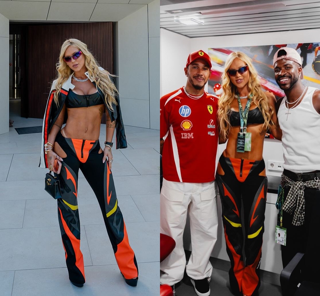 Virginia é detonada na Espanha após usar look ousado em GP